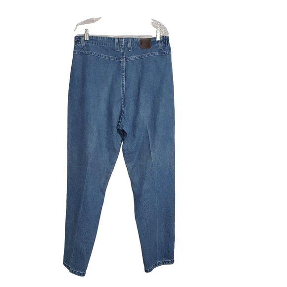 Lee Vintage Womens Jeans 16P High Rise Tapered Leg Faded Blue Medium Wash USA - Picture 3 of 6